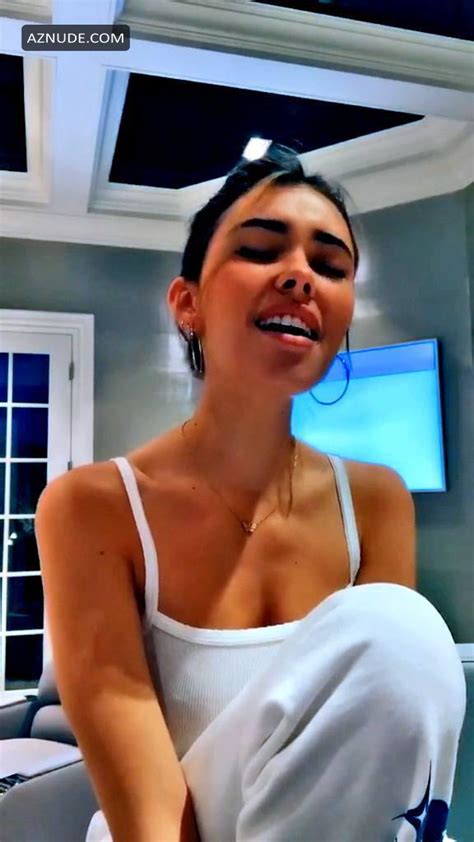 Madison Beer Shared A New Tiktok Video Where You Can See Her Areola Through A White T Shirt