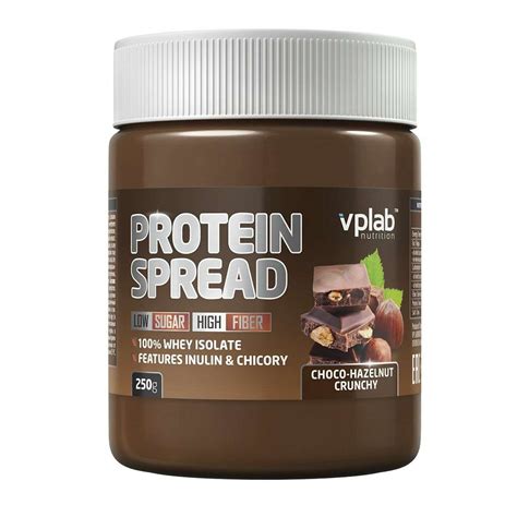 Продукт диетический VPLAB Protein Spread шоколад с кусочками орехов ...