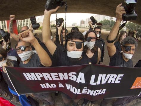 G Ato Contra Agress Es A Jornalistas Em Protestos Ocupa V O Livre Do