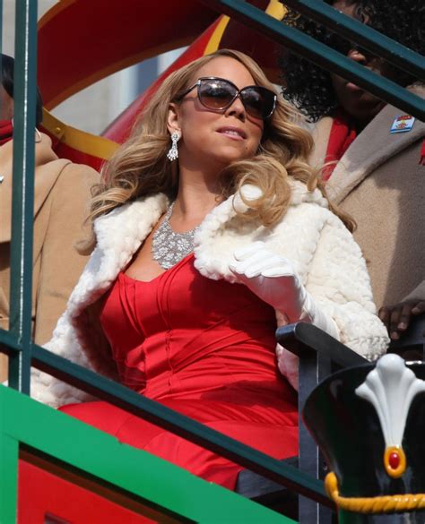 Mariah Carey At 89th Annual Macys Thanksgiving Day Parade In New York