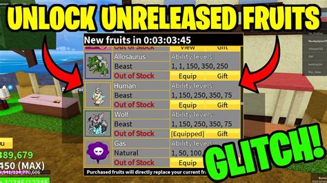 HOW TO GET UNRELEASED FRUITS IN BLOX FRUITS YouTube