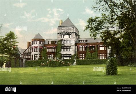 Yaddo Mansion. Saratoga Springs. 1911 Stock Photo - Alamy