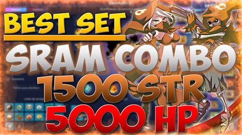 DOFUS PVP 1X1 O MELHOR SET PARA SRAM COMBO 1500 STR 5000 HP 5000