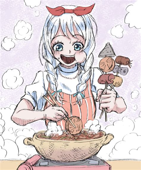 ドラゴンST on Twitter RT ishiroku manga おでんを食べる若宮イヴちゃん bandoriart