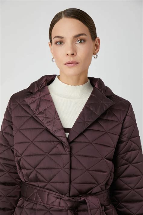 Стеганая куртка с поясом SnowQueen_collection 667034003 цены в Москве ...