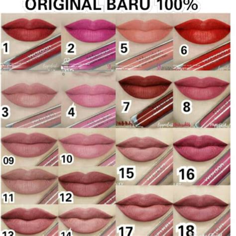 Jual Wardah Exclusive Matte Lip Cream Original Shopee Indonesia