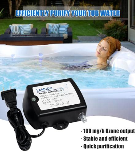 Lamudo Ozone Generator For Cold Plunge With Venturi Injector Spa