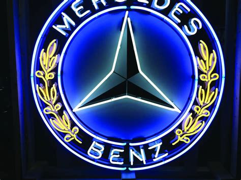 Mercedes Benz Neon Sign Santa Monica 2017 Rm Sothebys