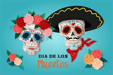 Invitation Poster To The Day Of The Dead Party Dea De Los Muertos Card