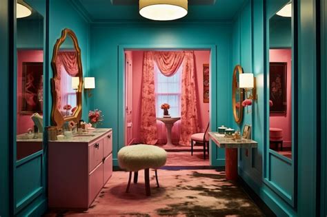 Free Photo | Ai image of eclectic interior design