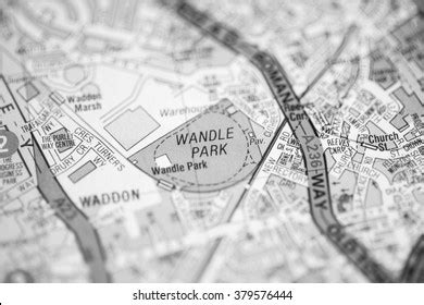 Gladstone Park London Uk Map Stock Photo 379036081 Shutterstock