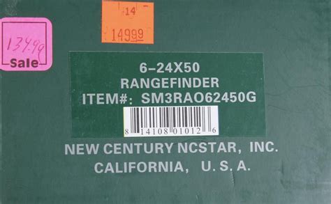 Ncstar Mark Iii 6 24x50 Scope