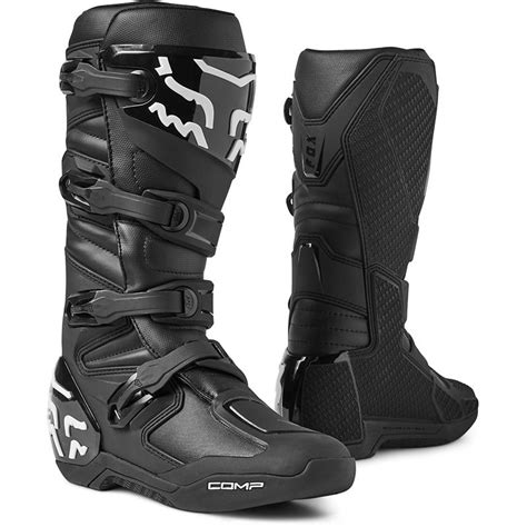 Bottes Cross Comp Boot Fox Noir Moto Axxe Fr Bottes Cross