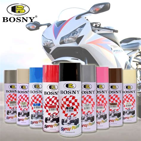 Bosny Acrylic Spray Paint Solid Color Colors Shopee Philippines