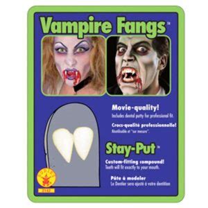 Vampire Fangs Spooky Eyes