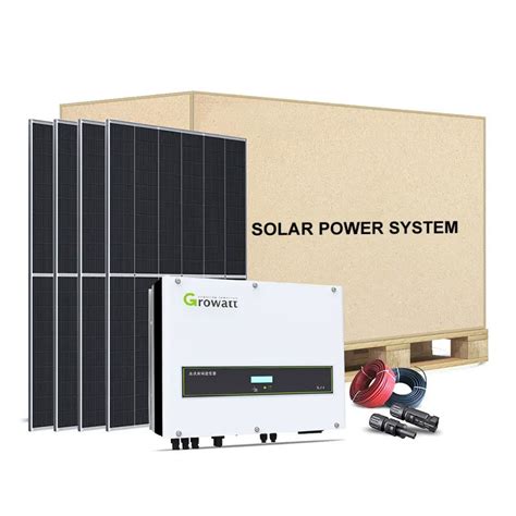 Germany Small On Grid Solar System 6000 Watt Balcony Solar Panel 6000W