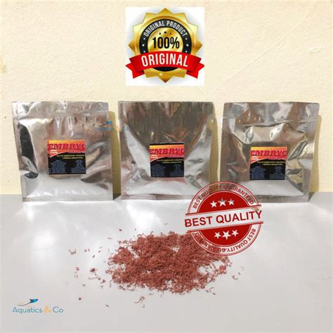 Jual Cacing Sutra Kering Embryo Casut Sutera Tubifex Sp Pakan Makanan