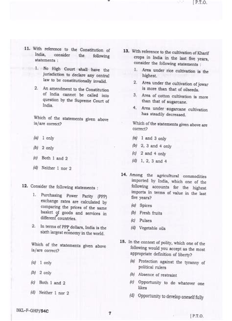 Upsc Prelims Question Paper Full Gs Rishi Upsc