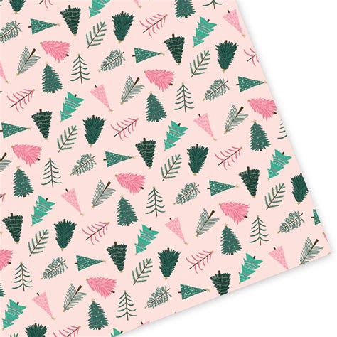 Christmas Trees Wrapping Paper Christmas Trees T Wrap Sold By