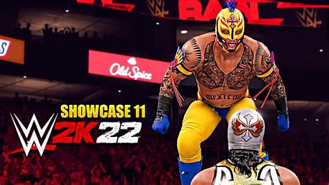 🔥gran Metalik Vs Rey Misterio🔥 2k Showcase 11 Wwe 2k22 Markk Youtube