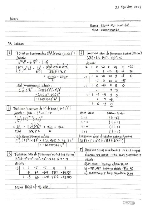 Solution Sistem Bilangan Bilangan Kompleks Studypool