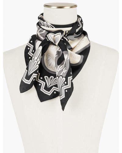 Black Talbots Scarves And Mufflers For Women Lyst