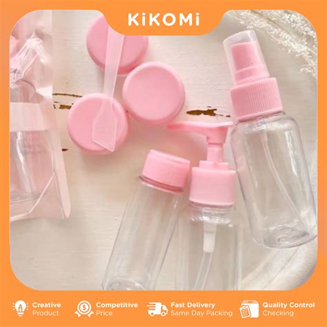 Jual In Travel Toiletries Kit Set Botol Sabun Dan Kosmetik Mini