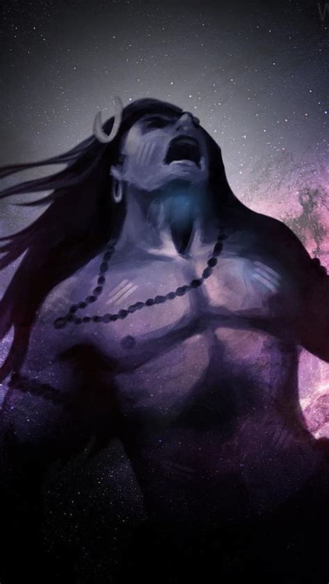 Angry Shiva Tandav Wallpaper