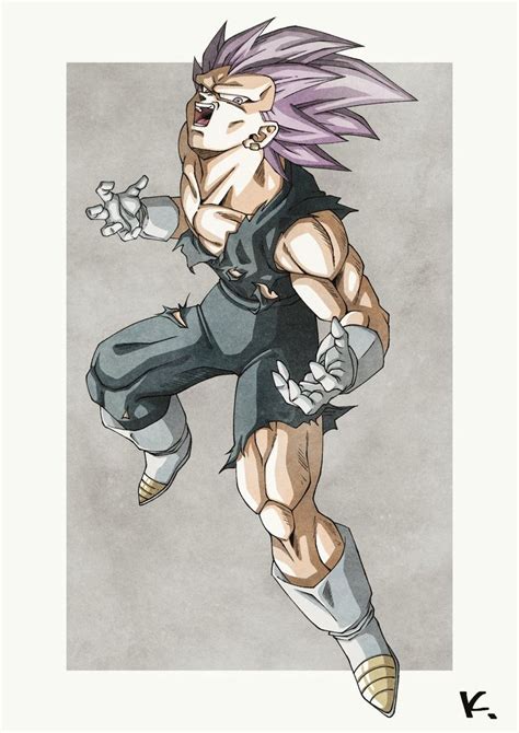 Vegeta Ue Dragon Ball Gt Dragones Personajes De Dragon Ball