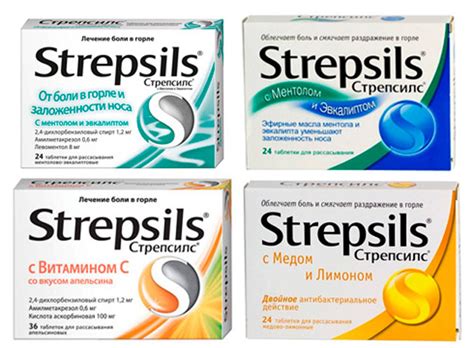 Strepsils against sore throat - Instructions for Use
