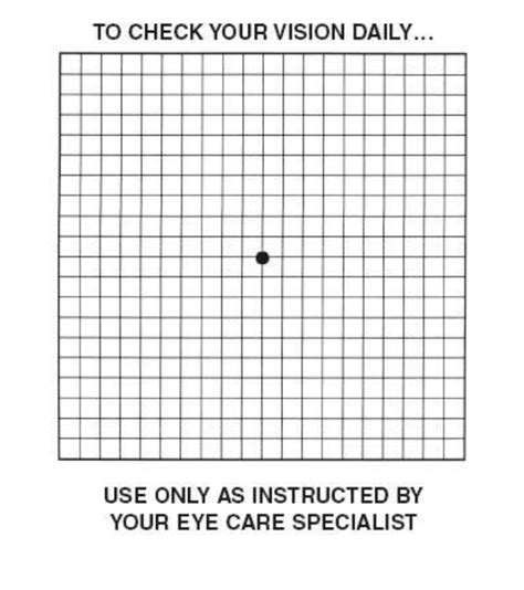 Amsler Chart Printable