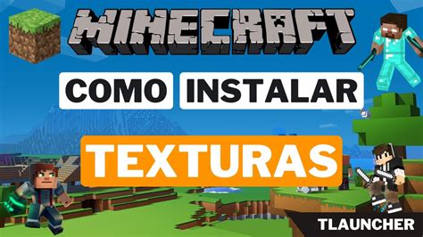 Como PONER o INSTALAR Un TEXTURE PACK en Minecraft Cualquier Versión