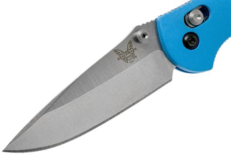 Benchmade Mini Griptilian Blu S V Pocket Knife Mel Pardue Design