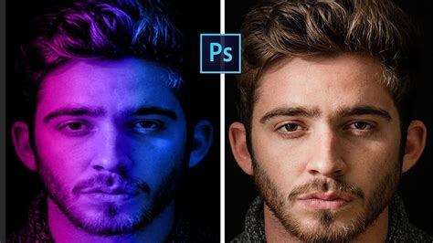 Dual Lighting Portrait Effect In Photoshop Dual Lighting Effect In