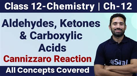 Carbonyl Compounds Chapter 12 Ncert Cannizzaro Reaction Class 12