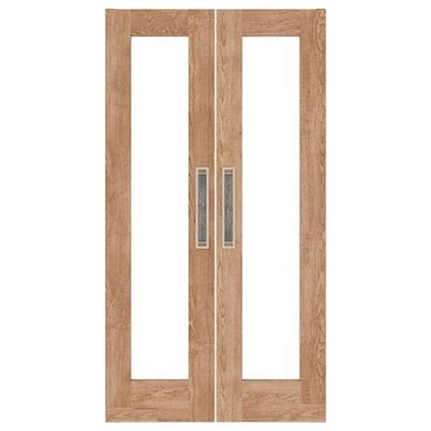 Modern French Double Swinging Doors Glass Half Doors