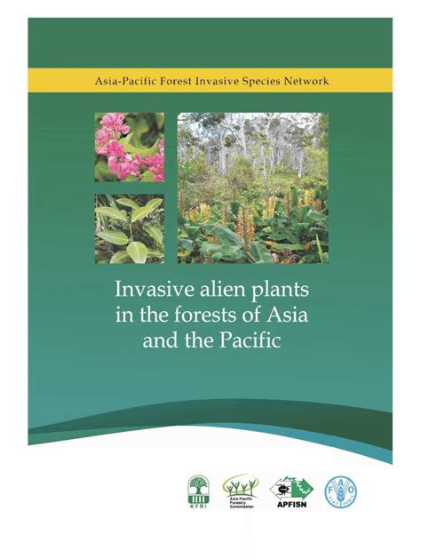 PDF Invasive Alien Plants In The Forests Of Asia And The Pacific New