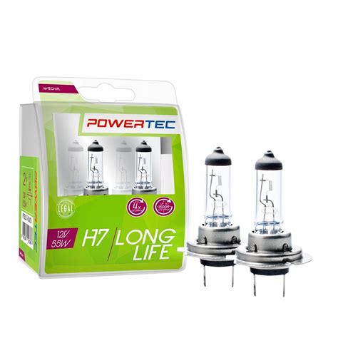 ŻARÓWKI M TECH 12V 55W H7 POWERTEC LONG LIFE EZ H7LL DUO za 20 63