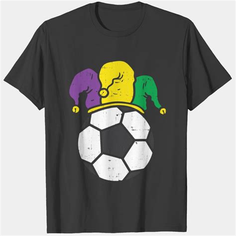 Soccer Football Jester Mardi Gras Carnival Player T Shirt Sold By