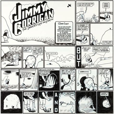 Chris Ware Blab! #8 Complete 4-Page "Jimmy Corrigan" Story | LotID ...