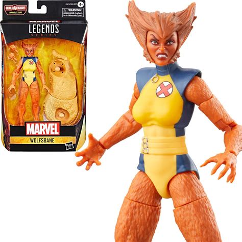 Marvel Legends Zabu Series Wolfsbane Inch Action Figure