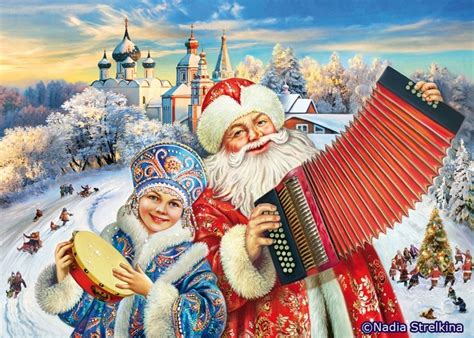 Иллюстрация Веселье новогоднее в стиле 2d | Illustrators.ru
