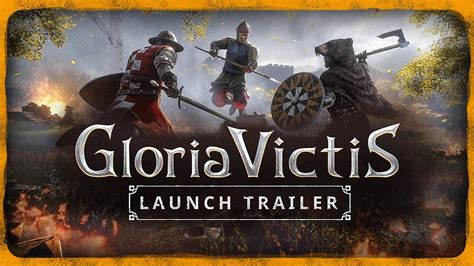 Gloria Victis Launch Trailer Medieval Mmorpg 2023 Youtube