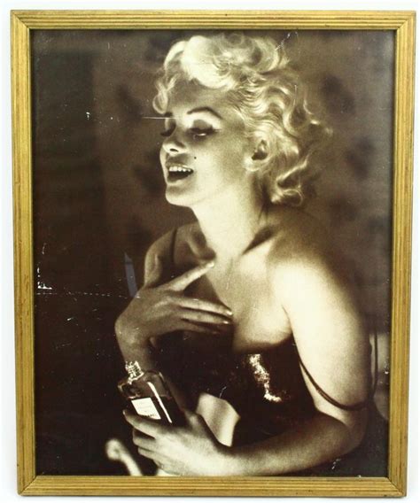 Marilyn Monroe 1991 Framed Chanel No 5 Black And White Poster