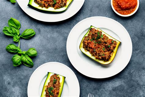 Italian Stuffed Zucchini Boats With Ground Beef And Rice Recipe Rice