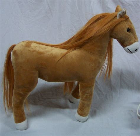 Madame Alexander LARGE BROWN SOFT POSEABLE HORSE 20" Plush Stuffed ...