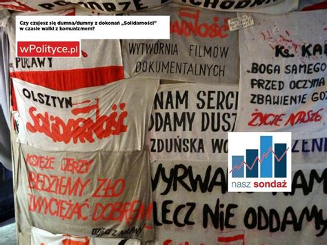 NASZ SONDAŻ Polacy dumni z dokonań pierwszej Solidarności