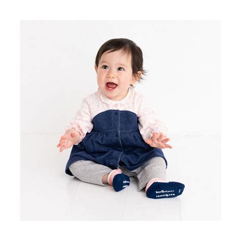 ホットビスケッツ HOT BISCUITS チュニック風 天竺 カバーオール 紺 ファッション通販 MAGASEEK マガシーク