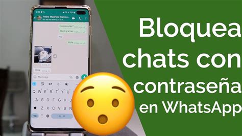 Bloqueo De Chats Nueva Funci N De Whatsapp Youtube