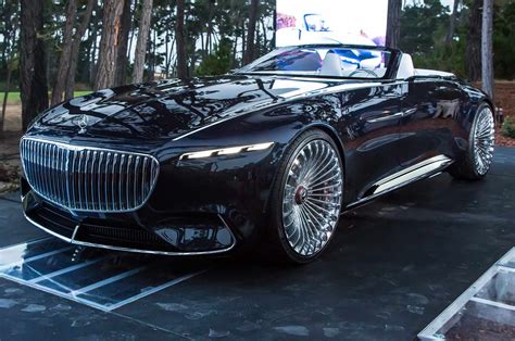 Vision Mercedes Maybach 6 Cabriolet Wows Pebble Beach Crowd